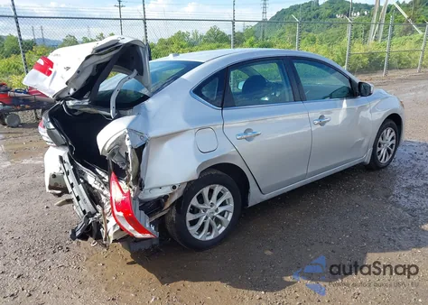 2018 Nissan Sentra Sv from USA, damaged, VIN 3N1AB7AP1JL664270